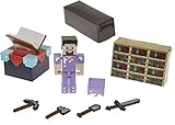 Minecraft Mesa de hechizos Set de juego con figura y accesorios, juguete para niÃ±os...