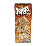 Hasbro Gaming Juego Classic Jenga con bloques de madera auténticos, juego de torre...