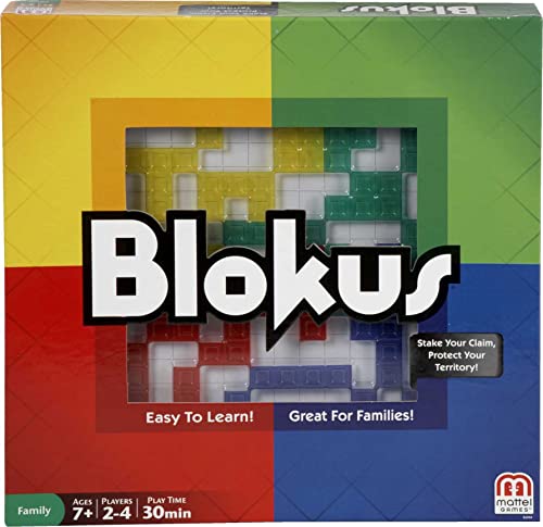 Juego de Mesa Blokus - FÃ¡cil de Aprender - 21 Piezas de Color por Jugador -...