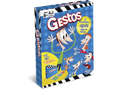 Hasbro Gaming, Gestos, Juego de Mesa, Multicolor