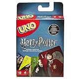 Mattel Games UNO - Harry Potter, Juego de Cartas Para NiÃ±os, Multicolor, FNC42