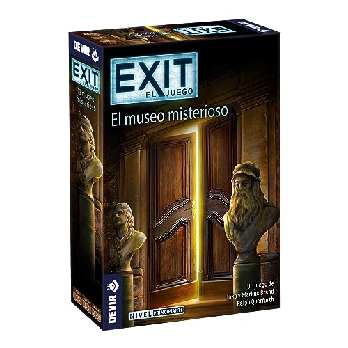 Devir - Exit: El Museo Misterioso, Español, Juego de Mesa con Amigos, Escape Room...