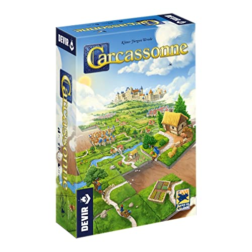 Devir 222593 - Carcassonne, juego de mesa (versiÃ³n en castellano)