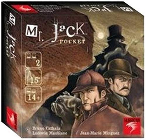 Asmodee-halloween Mr Jack Pocket-EspaÃ±ol, color, Talla Ãšnica MRJ04ML