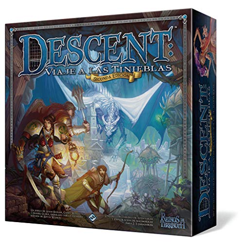 Fantasy Flight Games - Descent, Viaje a las tinieblas (Asmodee, FFDJ01)