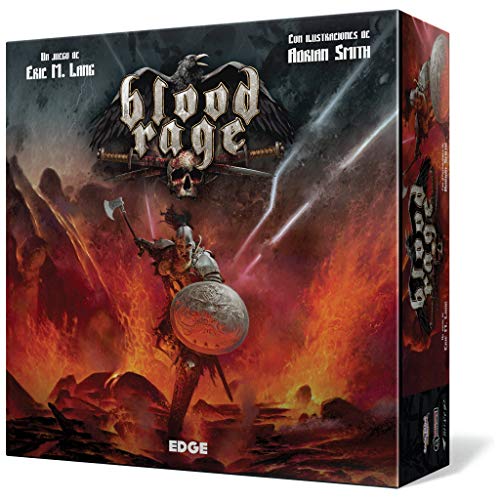 Blood Rage - Juego de mesa (Edge Entertainment EDGBLR01) , color/modelo surtido