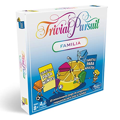 Juego de mesa Trivial Pursuit ediciÃ³n familiar, Trivia para la noche de juegos...