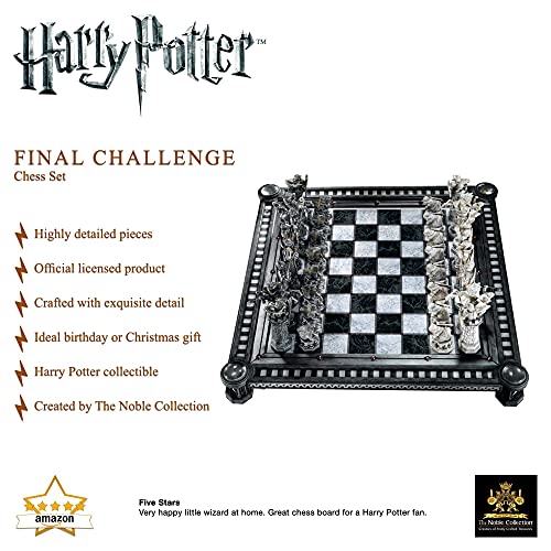 The Noble Collection The Final Challenge Juego de ajedrez Harry Potter