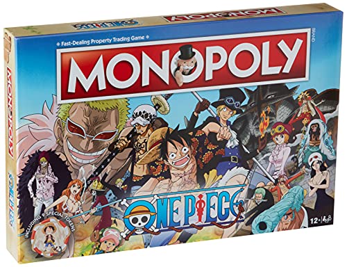 Monopoly- One Piece Juego de Mesa de una Pieza, Individual (036948)