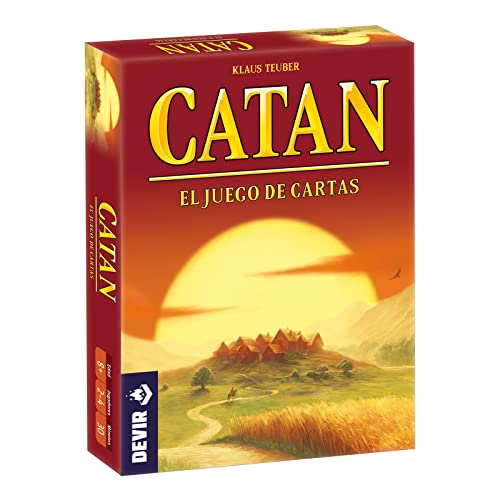 Devir - Catan el Juego de Cartas, Juego de Mesa con Amigos, para Fiestas, 8 años...