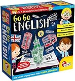 Lisciani 48892 Go Go English - Juego de preguntas y respuestas para aprender Ingles