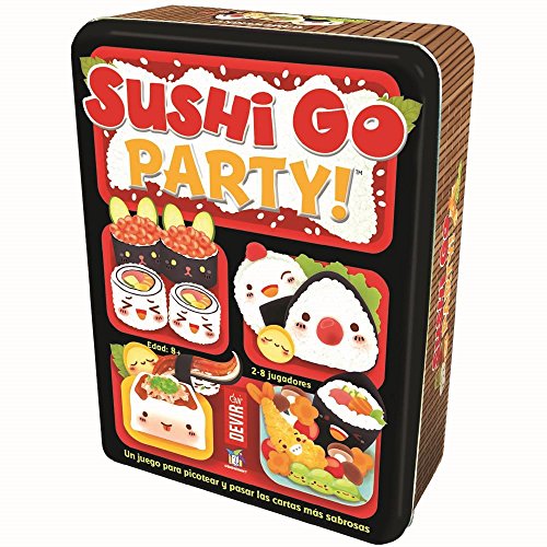 Devir - Sushi Go Party: ediciÃ³n en Castellano, juego de mesa (BGSGPARTY)